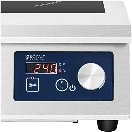 Kaitlentė Royal Catering Nešiojamas reguliuojamas indukcinės kaitlentės skersmuo. 33 cm 5000 W