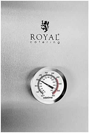 Royal Catering Elektrinė rūkykla, rūkykla, 8 grotelės, 147 l, 1000 W