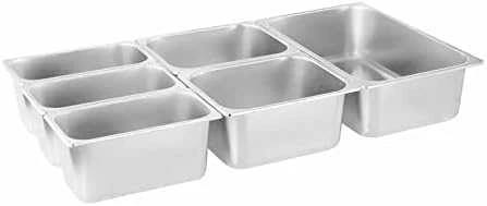 Dry bain marie šildytuvas be vandens, laisvai pastatomas 6 x GN 150mm 55L Royal Catering