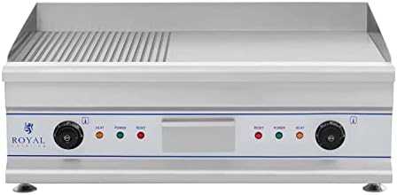 Royal Catering Grilis dvivietis, didelis, griovelis, 75 cm