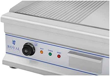 Royal Catering Grilis dvivietis, didelis, griovelis, 75 cm