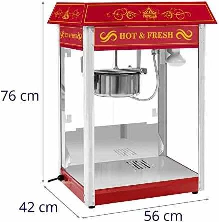 Royal Catering Profesionalus, efektyvus reguliuojamas spragėsių aparatas 230V 1,6kW raudonas