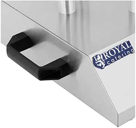 Skrudintuvas Šildytuvas 4 dešrainių bandelėms Royal Catering RCHW-200