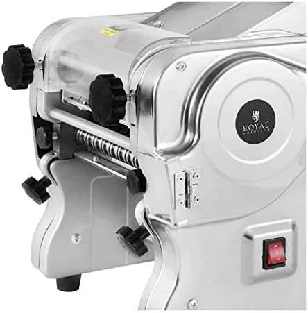 Royal Catering Nerūdijančio plieno elektrinė makaronų pjaustyklė 230 V 550 W 180 mm
