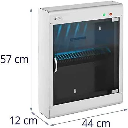 Royal Catering Maitinimo UV sterilizatorius peilių dezinfekcijai 20 peilių