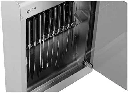 Royal Catering Maitinimo UV sterilizatorius peilių dezinfekcijai 20 peilių