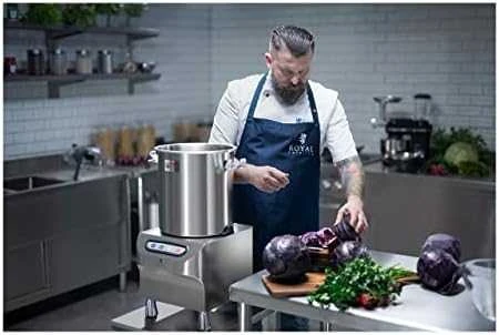Royal Catering Vilko mėsinė pjaustyklė mėsai, daržovėms pjaustyti, malti, pjaustyti, 18 l 1500/2200 aps./min 1500 W