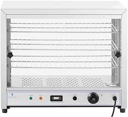 Royal Catering šildoma vitrina maistui, 3 lentynos, 1000 W