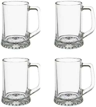 Royal Leerdam Alaus bokalai su ausyte, 4 vnt. 320 ml