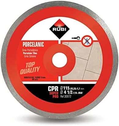 Deimantinis pjovimo diskas Rubi CPR 115 SuperPro; 115 mm