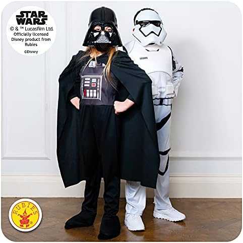 Disney Karnavalinis kostiumas Star Wars Star Wars Darth Vader kostiumas juodas maskuoklis 122-128 cm (7-8 metai)