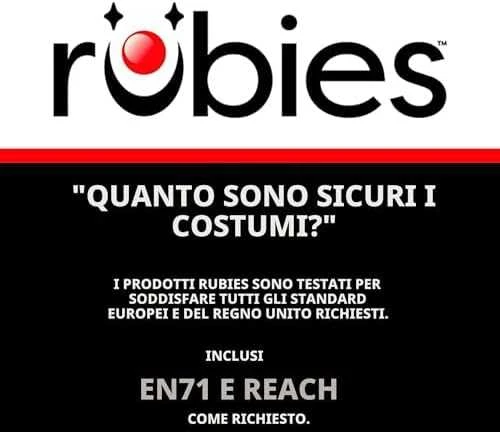 Rubie's Justice League Superman karnavalinis kostiumas mėlynas kostiumas 110-116 cm (5-6 metai)