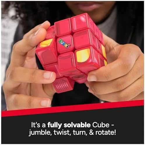 Spin Master Rubiks Rubiko kubas 3x3 – Geležinis žmogus (6071041)