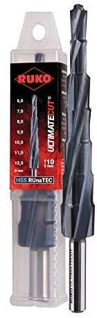 Pakopinis grąžtas RUKO Ultimatecut HSS Ø6-12mm