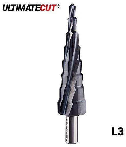Pakopinis grąžtas RUKO ULTIMATECUT HSS Ø6-20mm