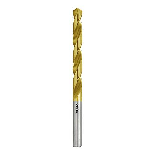 Spiralinis grąžtas metalui RUKO HSS-G TiN 14,0 mm