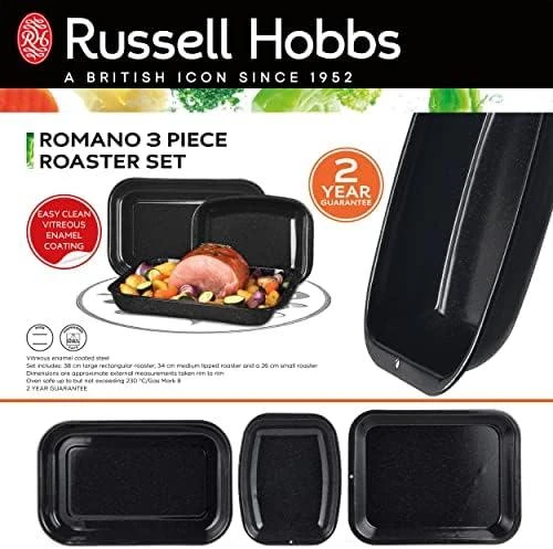 Russell Hobbs CW20701EU 3 dalių kepimo ir smulkinimo padėklų rinkinys
