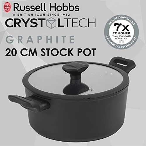 Russell Hobbs RH01863EU7 Crystaltech tall stockpot 20cm