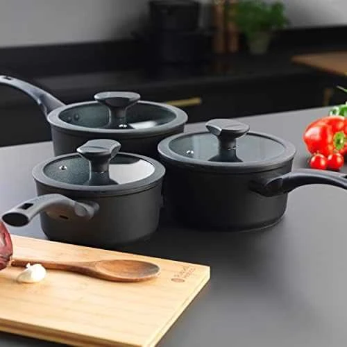 Russell Hobbs RH02131EU7 Crystaltech aukštas puodų rinkinys, 3 vnt.