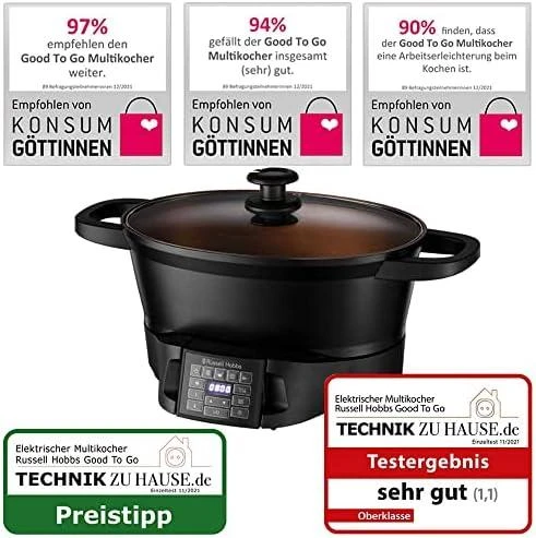 RUSSELL HOBBS GOOD-TO-GO Daugiafunkcinis puodas 28270-56 juodas