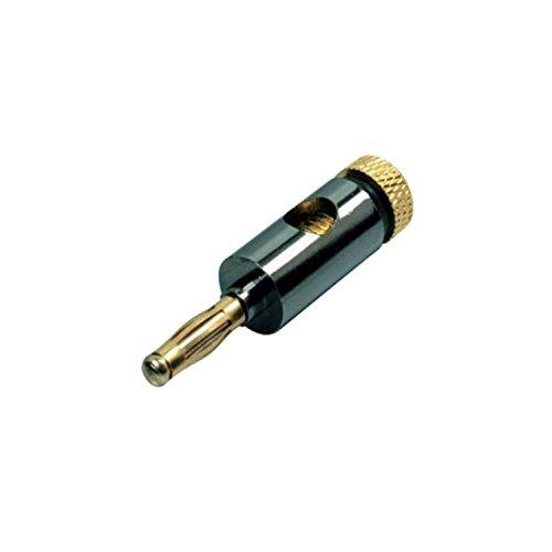 Divers Bananų jungtis 6mm Juoda