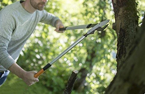 Fiskars PowerGear X sodo žirklės prasilenkiančiais ašmenimis LX92, S (1020186)