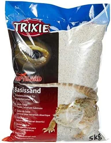 Trixie Basic smėlis dykumų terariumams 5kg baltas