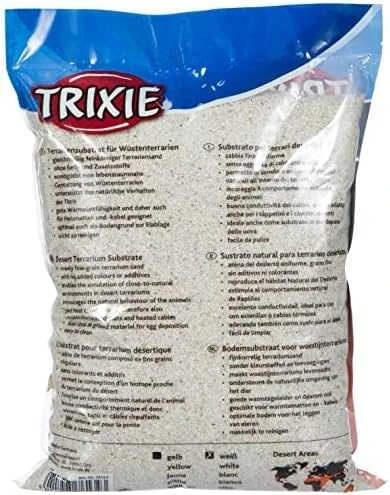 Trixie Basic smėlis dykumų terariumams 5kg baltas
