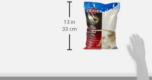 Trixie Basic smėlis dykumų terariumams 5kg baltas