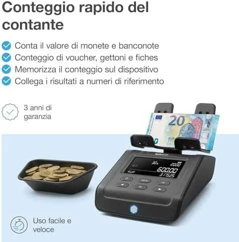 SafeScan Safescan 6175 Münz- und Banknotenwaage juodas