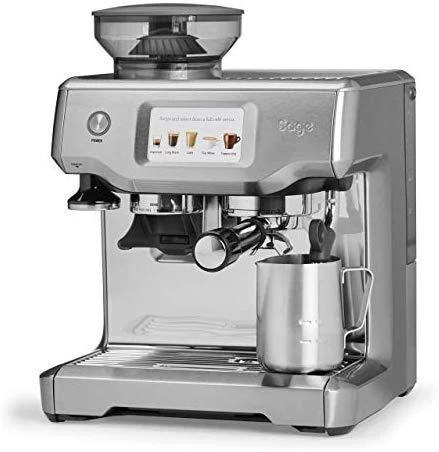 Kavos aparatas Espresso aparatas - Sage Barista Touch SES880BSS4EEU1, Integruotas Malūnas, Jutiklinis Ekranas, Plienas