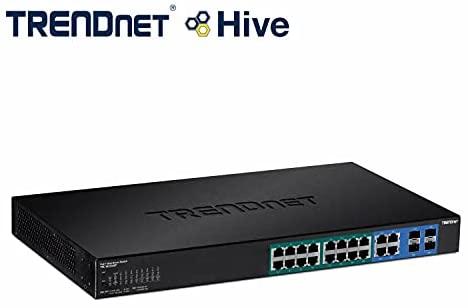 Šakotuvas Trendnet TPE-1620WSF, Valdomas, L2/L3, Gigabit Ethernet (10/100/1000), Maitinimas per Ethernet (PoE), Montuojamas į stelažą, 1U