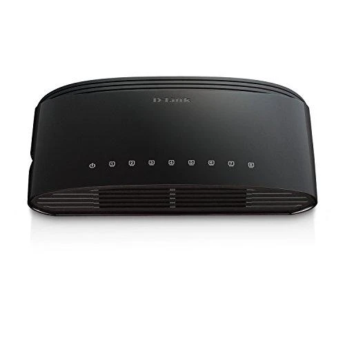 Šakotuvas D-Link DLINK 8xRJ45 10/100 nevaldomas 8 prievadų jungiklis 100 MBit