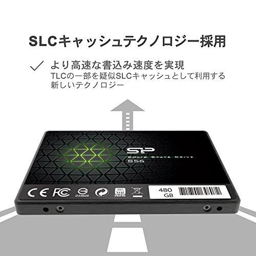 Silicon Power | S56 | 480 GB | SSD form factor 2.5" | Solid-state drive sąsaja SATA | Skaitymo greitis 560 MB/s | Rašymo greitis 530 MB/s