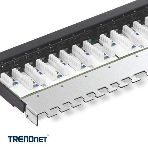 TRENDnet patchpanel 24 portų UTP 6 kategorija TC-P24C6AS