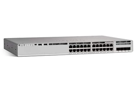 Šakotuvas „Cisco Catalyst 9200“ 24 prievadų „PoE+“, „Network Essentials“.
