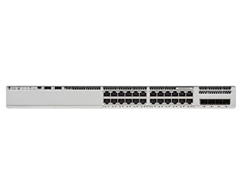Šakotuvas CISCO Catalyst 9200L 24 prievadų PoE+ 4x1G uplink Switch Network Essentials