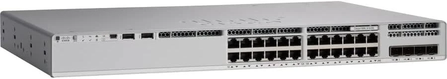 Šakotuvas Cisco CATALYST9200L 24-PORT DATA ONLY - 4 X 10G NETWORK ADVANTAGE