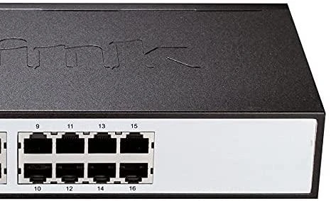 Šakotuvas D-Link DLINK 16xRJ45 10/100 nevaldomas 16 prievadų jungiklis 2 MB 100 MB, galima integruoti