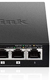 Šakotuvas D-Link | Jungiklis | DGS-1005P | Nevaldomas | Darbalaukis | Gigabit Ethernet (vario) jungtys kiekis 5 | Maitinimas per Ethernet (PoE) jungtys kiekis 4 | Maitinimo tipas Išorinis