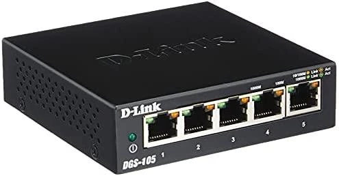 Šakotuvas D-Link DLINK DGS-105/E 5 prievadų Gigabit jungiklis