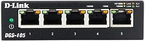 Šakotuvas D-Link DLINK DGS-105/E 5 prievadų Gigabit jungiklis
