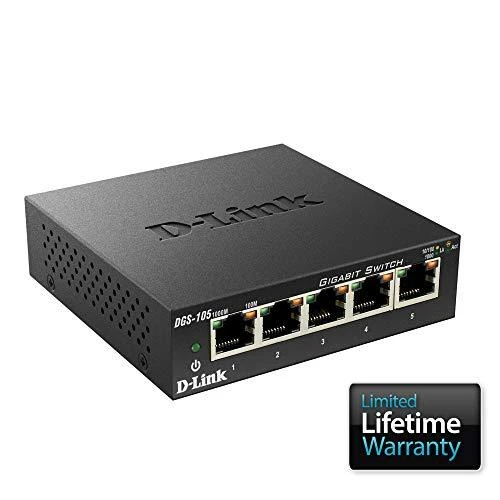 Šakotuvas D-Link DLINK DGS-105/E 5 prievadų Gigabit jungiklis