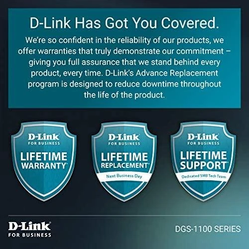 Šakotuvas D-LINK Easy Smart 24 jungtys Gigabit Switch