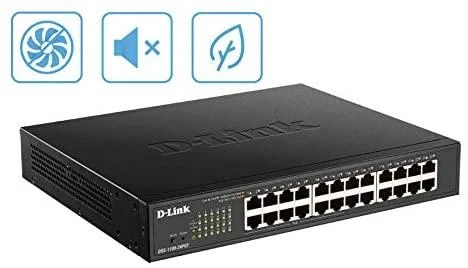 Šakotuvas D-LINK Easy Smart 24 jungtys Gigabit Switch