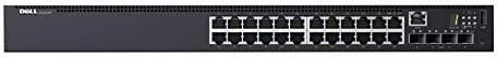 Šakotuvas DELL N1524P Valdomas L3 Gigabit Ethernet (10/100/1000) Juoda 1U Maitinimas per Eternetą (PoE)