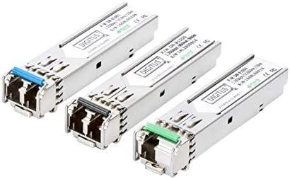 Digitus Skaitmenas | 10G SFP+ modulis | DN-81204 | Vienmodis pluoštas | LC Simplex | 10 Mbit/s | Bangos ilgis 1270/1330 nm | Maksimalus perdavimo atstumas 10000 m