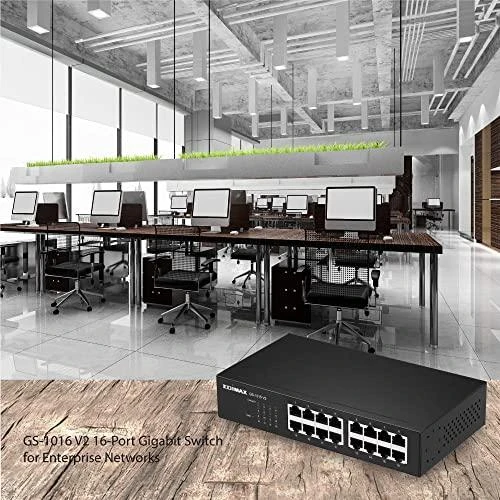 Šakotuvas EDIMAX 16 prievadų Gigabit jungiklis