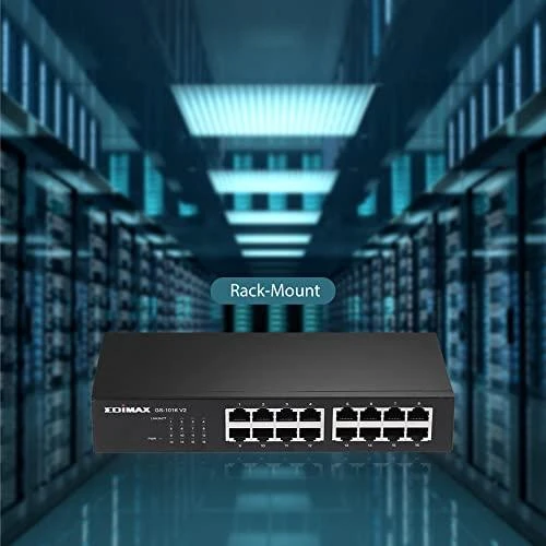 Šakotuvas EDIMAX 16 prievadų Gigabit jungiklis