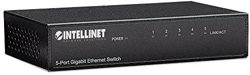 Šakotuvas Intellinet 561167 tinklo komutatorius Valdomas Gigabit Ethernet (10/100/1000) Juoda Maitinimas per Eternetą (PoE)